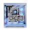 CTE E600 MX Hydrangea Blue Interchangeable Mesh/TG Front Panel Mid Tower Chassis 